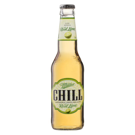 Millers Chill with Lime Bottles
