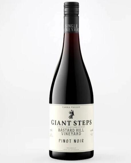 Giant Steps Bastard Hill Vineyard Pinot Noir 750ml bottle with 13.3% alcohol content.