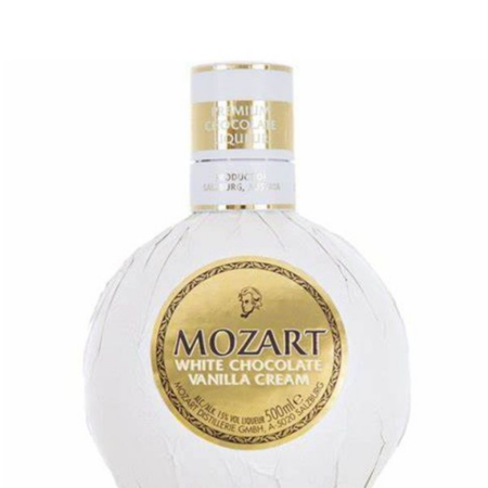 Mozart White Chocolate Vanilla Cream Liqueur