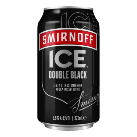 Smirnoff Ice Black Cans